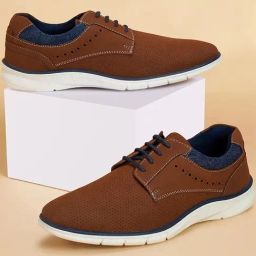 Byford by Pantaloons Men's Brown Derby Shoes-picture-5