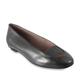 Catwalk Women's Black Flat Ballets image 2