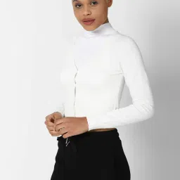 Forever 21 White Full Sleeves Cardigan image 3