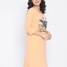 Clovia Multicolor Graphic Print Night Dress (Pack of 2) image 3