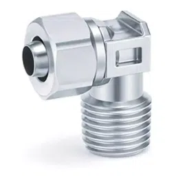 SMC KFG Series Elbow Fitting, 4 mm to R 1/8 Male, Threaded-to-Tube Connection Style, KFG2L0425-01S-picture-22