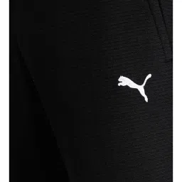 Puma Black Cotton Trackpants image 4