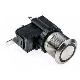 RS PRO Illuminated Push Button Switch Latching 19.1 mm SPST White LED 250/125 V AC, 1758024-picture-31