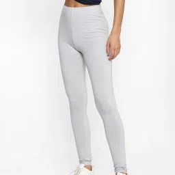 Forever 21 Grey Regular Fit Leggings image 1