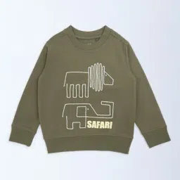 HOP Kids by Westside Olive Embroidered Cotton-Blend Sweatshirt-picture-32