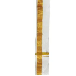 Thala-thalapathy Boys Green & Cream-Coloured Solid Shirt with Veshti & Gift Set image 4