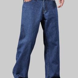 THE BEETEL HOUSE Men Mid-Rise Clean Look Baggy Stretchable Jeans-image-49