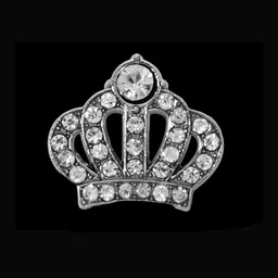 Curren Rimestone Studded Statement Crown Brooch-picture-19