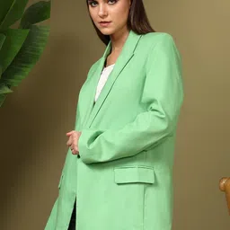 Kotty Notched Lapel Single Breasted Blazer image 5