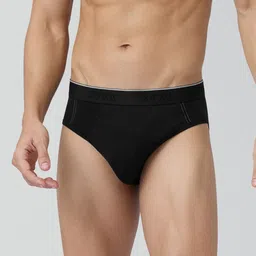 XYXX Pack Of 3 Cotton Anti Microbial Basic Briefs XYBRF3PCKN870 image 5