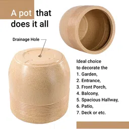 RUBOXA Brown UV ProtectedPlanters image 3