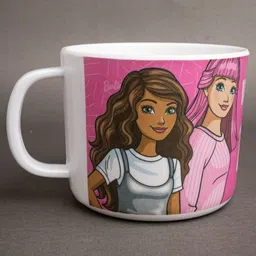 Superware Melamine Kids Mug - Barbie Angel & Wispy Forest (Set Of 2) - C392 - 240 ml image 2