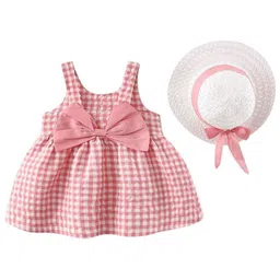 StyleCast x Revolte Girl Checked Shoulder Straps A-Line Mini Dress-picture-8