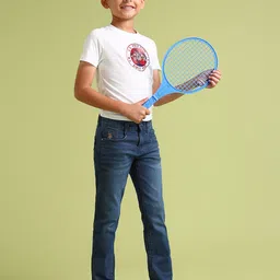 U.S. Polo Assn. Kids Boys Slim Fit Light Fade Stretchable Jeans-image-76