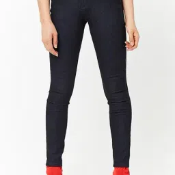 FOREVER 21 WOMEN HIGH WAIST SKINNY FIT REGULAR LENGTH JEANS-picture-18