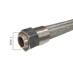 B K JAGAN & CO Stainless Steel Bellow Pipe Size 1x1 inch image 3