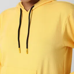 Forever 21 Yellow Regular Fit Hoodie image 5