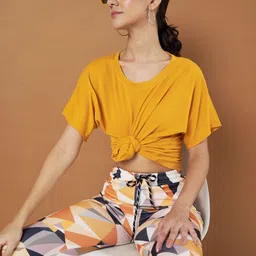 Moda Rapido Printed T-Shirt & Trousers Co-Ords Set image 5