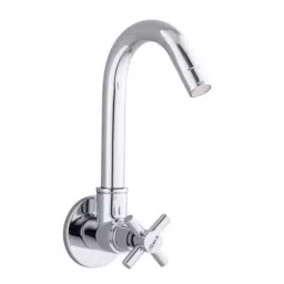 Rocio Crossa Silver Brass Sink Cock-picture-43