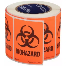 BRADY B235 Paper Label 4 inch English DOT Handling Label, 9ME12 (Pack of 500)-image-20