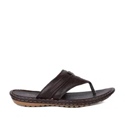 Bata Men's Brown Thong Sandals image 1