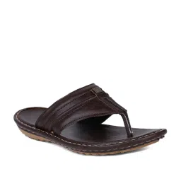Bata Men's Brown Thong Sandals image 2