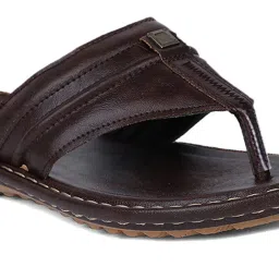 Bata Men's Brown Thong Sandals image 4