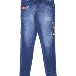 Gini & Jony Kids Blue Distressed Jeans image 1