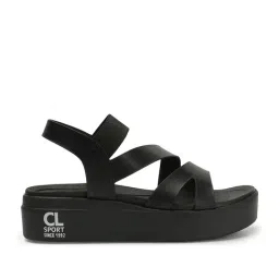 Carlton London Women's Black Sling Back Sandals image 3
