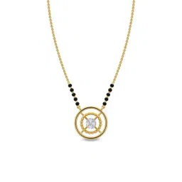 Kisna Diamond & Gold Jewellery 14k Gold & Diamond Yanisha Mangalsutra for Women-picture-44
