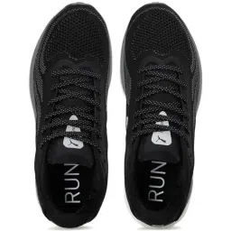 Puma Men's Magnify Nitro Knit Black Running Shoes image 3