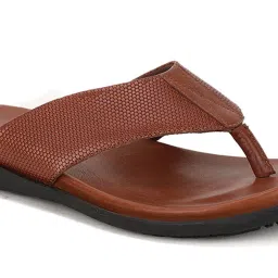 Hush Puppies by Bata Men's Tan Thong Sandals image 4