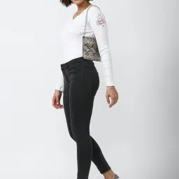 Forever 21 Black Regular Fit Jeans image 4