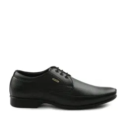 Liberty Men's Black Derby Shoes image 2