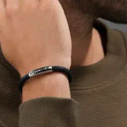 Police Blue Skyfall Emblem Casual Bracelet-image-9