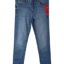 Allen Solly Junior Blue Solid Jeans-picture-23
