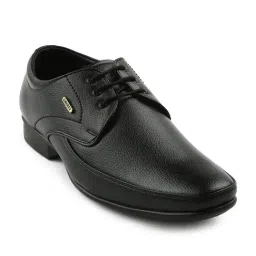 Liberty Men's Black Derby Shoes image 3