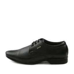 Liberty Men's Black Derby Shoes image 4
