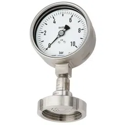 WIKA Analogue Pressure Gauge 25bar Bottom Entry 100mm Outside Diameter, 14200399-image-95