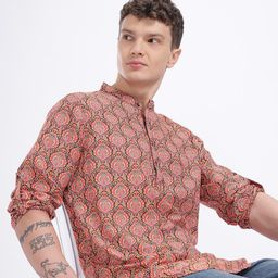 Anouk Rustic Printed Short Kurta-picture-5