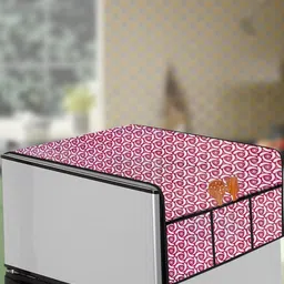 The Furnishing Tree Pink PVC Air Conditioner Cover-picture-23