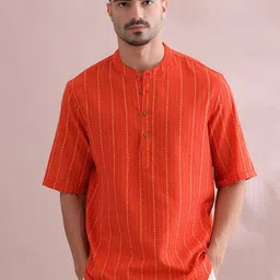 filori studio FILORI Men Dobby Kurta image 3