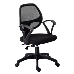 HUMAN METHOD TURINE Series Revolving Executive Office Chair Ergonomic Breathable Mesh Mid Back Black, HMTR03-EC01-image-7