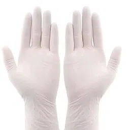 PROTEZIONE Surgical Hand Gloves Powdered Sterile Latex White Size 7.5 inch, P-075 (Pack of 1 Pair)-image-22