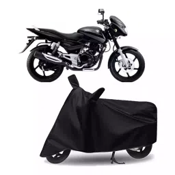 Auto Pearl Bike Cover for Bajaj Pulsar 180 DTS-i (Black)-picture-33