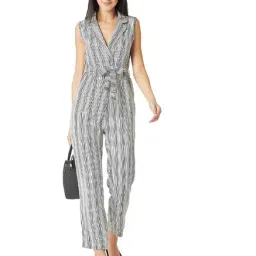 Miss Chase White Printed Jumpsuit image 4