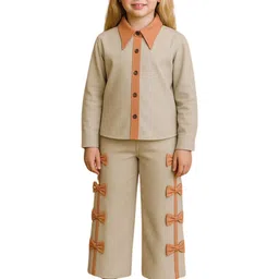 Le Nino Girls Shirt with Trousers-picture-15