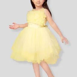 Muhuratam Girls Nylon Fit and Flare Dresses-picture-34