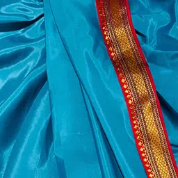Itsmycostume Satin Rani Laxmi Bai Theme Costume Set - Turquoise & Magenta image 5