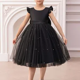 BAESD Floral Flutter Sleeve A-Line Dress-picture-37